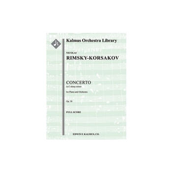 Concerto for Piano in C-sharp minor, Op. 30 [Full Orchestra, Solo Keyboard with Ensemble]