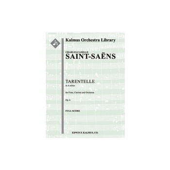 Tarentelle in A minor for Flute, Clarinet and Orchestra, Op. 6 [0+Picc.2.0.2: 2.2.2.0: Timp: Str (9-
