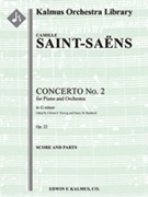 Concerto for Piano No. 2 in G minor, Op. 22 [Full Orchestra, Solo Keyboard with Ensemble]