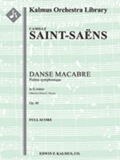 Danse Macabre [2+1, 2, 2, 2 - 4, 2, 3, 1, timp, perc, hp, str, solo violin in set]