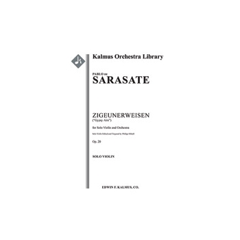Zigeunerweisen (Gypsy Airs), Op. 20 [Full Orchestra, Solo Strings with Ensemble]