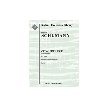 Concertpiece (Konzertstuck) in F for Four Horns and Orchestra, Op. 86 [2+Picc.2.2.2: 2.2.3.0: Timp: