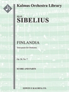 Finlandia, Op. 26/7 [2, 2, 2, 2 - 4, 3, 3, 1, timp, perc, str]