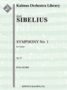 Symphony No. 1 in E minor, Op. 39 [Full Orchestra, Ensemble Works]