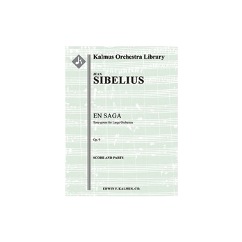 En Saga, Op. 9 [2(2nd dPicc).2.2.2: 4.3.3.1: Perc(3): Str (9-8-7-6-5 in set)]