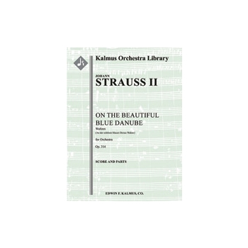 An der Schoenen, Blauen Donau Walzer, Op. 314 (On the Beautiful Blue Danube Waltzes) [2(2nd dPicc.2.