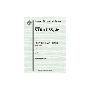 Emperor Waltzes, Op. 437 (Kaiser-Walzer) [2.2.2.2: 4.2.3.0: Timp.Perc(2-3): Hp: Str (9-8-7-6-5 in se