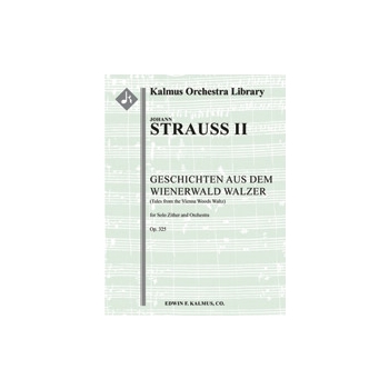 Geschichten aus dem Wienerwald Walzer, Op. 325 (Tales from the Vienna Woods Waltz) [2+Picc.2.2.2: 4.
