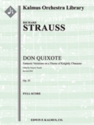 Don Quixote [2+1, 2+1, 2+1+Eb, 3+1 - 6, 3, 3, 2, timp, perc, hp, str, solo cello in set]
