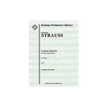 Concerto for Violin in D minor, Op. 8 [2.2.2.2: 4.2.0.0: Timp: Str (9-8-7-6-5 in set): Solo Violin]