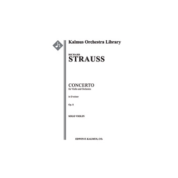 Concerto for Violin in D minor, Op. 8 [2.2.2.2: 4.2.0.0: Timp: Str (9-8-7-6-5 in set): Solo Violin]