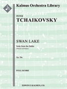 Swan Lake Suite, Op. 20a [2+1, 2, 2, 2 - 4, 2+2, 3, 1, timp, perc, hp, str]