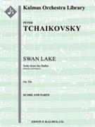 Swan Lake Suite, Op. 20a [2+1, 2, 2, 2 - 4, 2+2, 3, 1, timp, perc, hp, str]