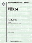 Nabucco Overture [2d1, 2, 2, 2 - 4, 2, 3, 1, timp, perc, str]