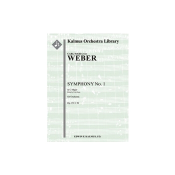 Symphony No. 1 in C, Op. 19/J. 50 [1.2.0.2: 2.2.0.0: Timp: Str (9-8-7-6-5 in set)]