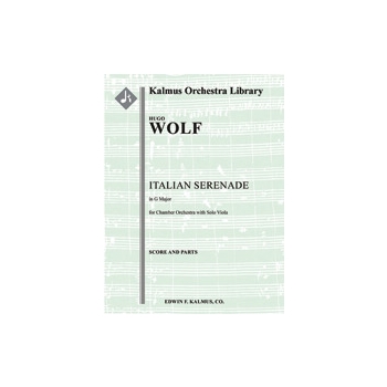 Italian (Italianische) Serenade [2.2.2.2: 2.0.0.0: Str (9-8-7-6-5 in set): Solo Viola in set]