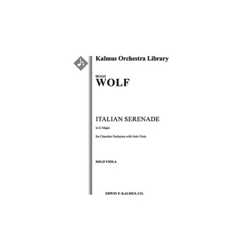 Italian (Italianische) Serenade [2.2.2.2: 2.0.0.0: Str (9-8-7-6-5 in set): Solo Viola in set]