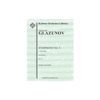 Symphony No. 5 in B-flat, Op. 55 [3(3rd d.Picc).2.3(3rd d.BCl).2: 4.3.3.1: Timp.Perc(4): Hp: Str (9.