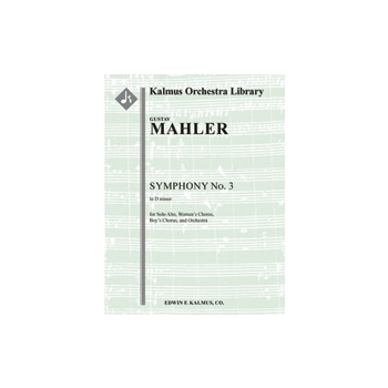Symphony No. 3 in D minor [4(all d.Picc).4(4th d.EH).4(3 d.BCl,4 d.ECl)+ECl.4(4 d.CBsn): 8.4.4.1: 2T