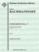 Concerto for Piano No. 2 in C minor, Op. 18 [2, 2, 2, 2 - 4, 2, 3, 1, timp, perc, str, [solo piano]]