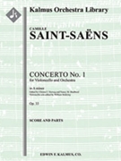 Concerto for Cello No. 1 in A Minor, Op. 33 [2, 2, 2, 2 - 2, 2, 0, 0, timp, str, solo cello]