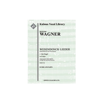 Wesendonck Lieder: No. 1, Der Engel [arrangement in G]: (Fuenf Gedichte fuer eine Frauenstimme) [2.2