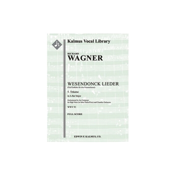 Wesendonck Lieder: No. 5, Traume [composer's transcription - A-flat] (Fuenf Gedichte fuer eine Fraue
