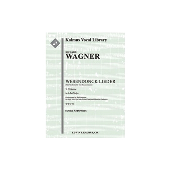 Wesendonck Lieder: No. 5, Traume [composer's transcription - A-flat] (Fuenf Gedichte fuer eine Fraue