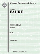 Requiem Opus 48 by Faure Gabriel for Full Score