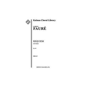 Requiem, Op. 48 (final version, 1900) [Soli Sop. and Bar: Mixed Choir: 2.0.2.2: 4.2.3.0: Timp: Hp.Or
