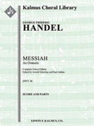 Messiah, HWV 56 (complete Urtext) [0, 2, 0, 1 - 0, 2, 0, 0, timp, hpchd, org, str (2.2.1.1.1)soli SA