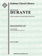 Magnificat in B-flat [Spurious attribution to Pergolesi] [Cantata/ Oratorio, Orchestra Accompaniment