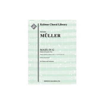Mass in G: Gloria in Excelsis Deo [Spurious attribution to Mozart as Mass No. 12, K.Anh. 232/C1.04]