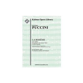 Boheme, La: Act I, Finale: Che gelida; Si. Mi chiamano Mimi; Oh soave fanciulla [2+Picc.2+EH.2+BCl.2
