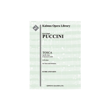 Tosca: Act III, Aria: E lucevan le stelle (tenor) (excerpt) [3.2+EH.2+BCl.2+CBsn: 4.0.3.0: Timp.Perc