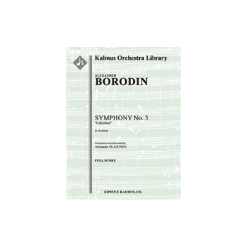 Symphony No. 3 in A minor, 'Unfinished' (completed and orchestrated by Glazunov) [2.2.2.2: 4.2.3.0:
