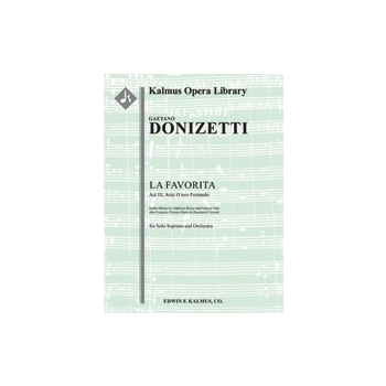 La Favorita: Act III, Aria: O mio Fernando (soprano) [2.2.2.2: 4.2.3.0: Timp: Hp: Str (4.4.3.3.3 in
