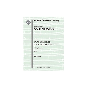 Two Swedish Folk Melodies, Op. 27 [String Orchestra (8-8-5-5-5 in set)]
