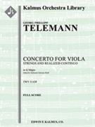 Viola Concerto [str, hpchd in sc, solo viola in set]