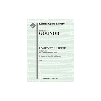 Romeo and Juliet, Act IV, Chamber Scene: Nuit d'Hymenee (soprano, tenor) [2.1+EH.2.2: 4.2.3.0: Timp: