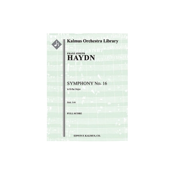 Symphony No. 16 in B-flat (Hob. I:16) [Full Orchestra, Ensemble Works]