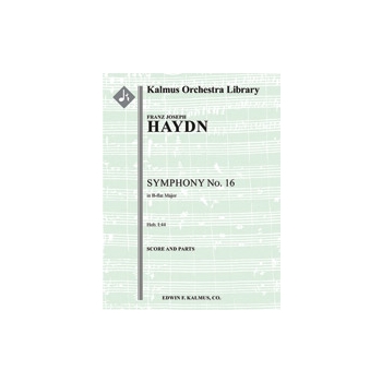 Symphony No. 16 in B-flat (Hob. I:16) [Full Orchestra, Ensemble Works]