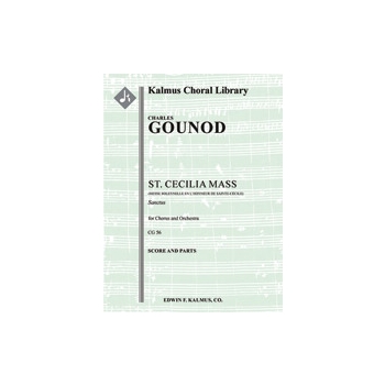 Messe Solennelle de Ste. Cecile (St. Cecilia Mass): Sanctus [2.2.2.2: 4.2+Crnt(2).0.0: Timp.Perc(1):