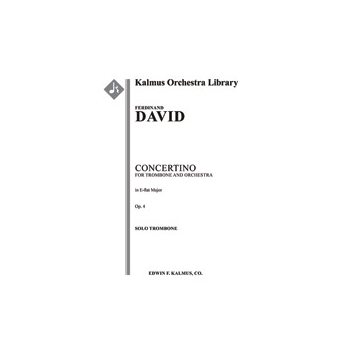 Concertino for Trombone, Op. 4 [2.2.2.2: 4.2.3.0: Timp: Str (9-8-7-6-5 in set): Solo Trombone in set