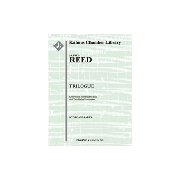 Trilogue (Scherzo for Solo Double Bass and Two Mallet Percussion) [Double Bass, Vibraphone, Marimba]