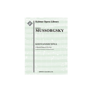 Khovanshchina: National Music Drama in Five Acts (complete) [2+Picc(d.Fl3).2(2nd d.EH).2.2: 4.2.3.1: