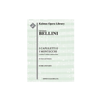 I Capuletti e i Montecchi, Act I, Cavatina: E serbato a questo acciaro (tenor) (Romeo and Juliet) [1