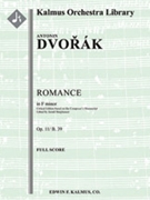 Romance in F minor, Op. 11/ B. 39 (critical edition) [Violin, Solo Strings with Ensemble]