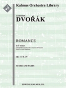 Romance in F minor, Op. 11/ B. 39 (critical edition) [Violin, Solo Strings with Ensemble]