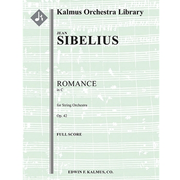 Romance in C, Op. 42 [String Orchestra (8-8-5-5-5 in set)]